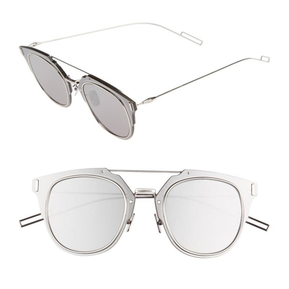 Dior Composit 1.0 Silver Sunglasses